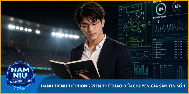 Hành trình từ phóng viên thể thao đến chuyên gia săn tin số 1
