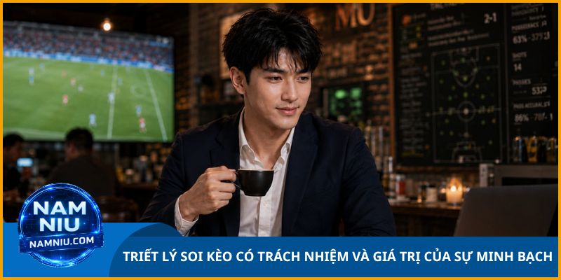 Triết lý soi kèo có trách nhiệm và giá trị của sự minh bạch