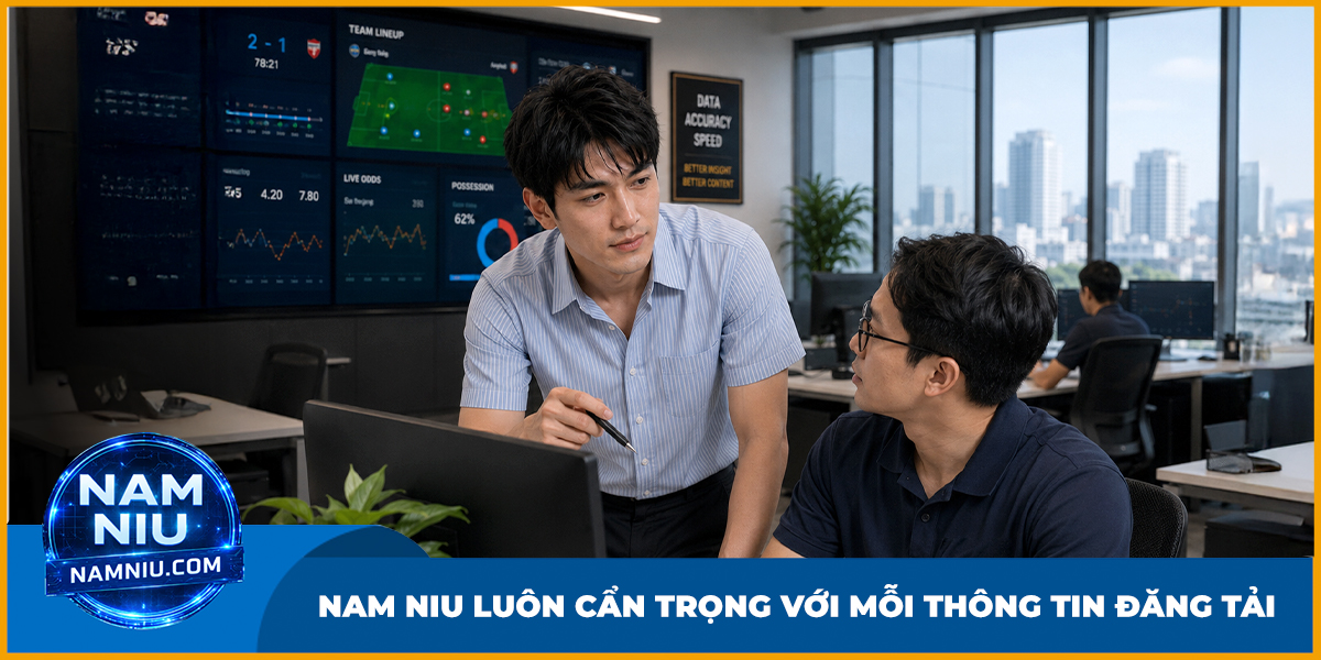 Nam Niu luôn cẩn trọng với mỗi thông tin đăng tải